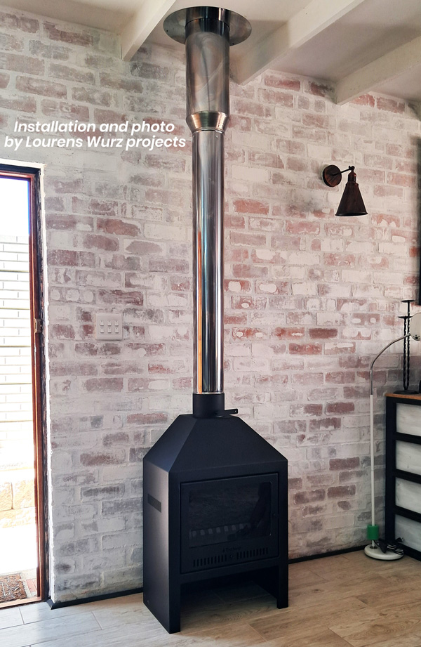 600 mm Slimline with glass door